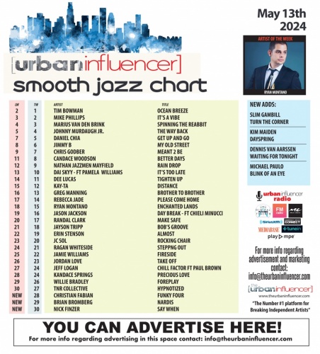 Image: Smooth Jazz Chart: May 13th 2024