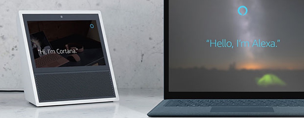 Image: Amazon's Alexa and Microsoft's Cortana Are A.I. BFFs