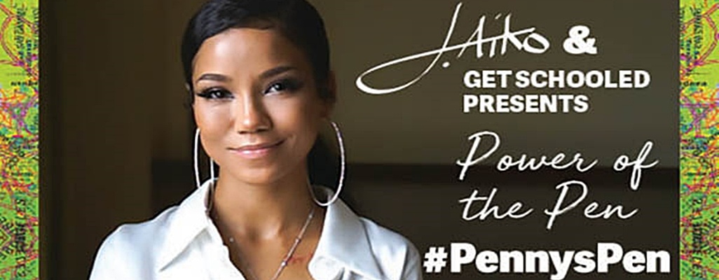 Image: Jhene Aiko Encourages Writing Therapy With #PennysPen Campaign