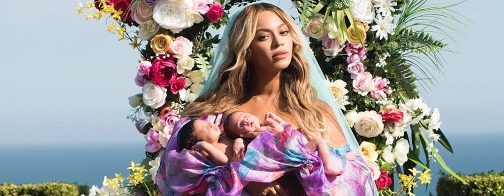 Image: Aww! Beyonce's Twins Sir and Rumi Spotted in Miami 