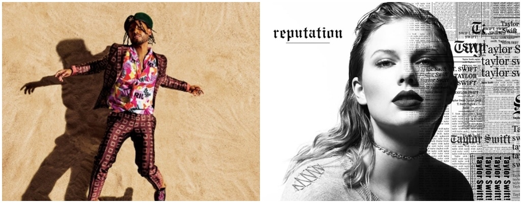 Image: Stream Both Taylor Swift's Album "Reputation" and Miguel's New Album "War & Leisure"