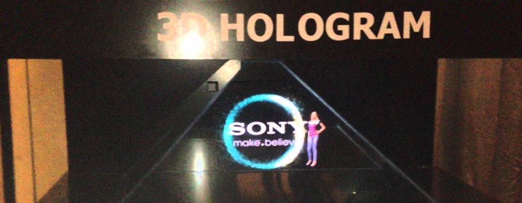 Image: Sony Develops Interactive Hologram