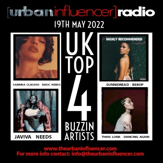 Image: UK TOP 4 BUZZIN ARTIST - MAY 20TH 2022