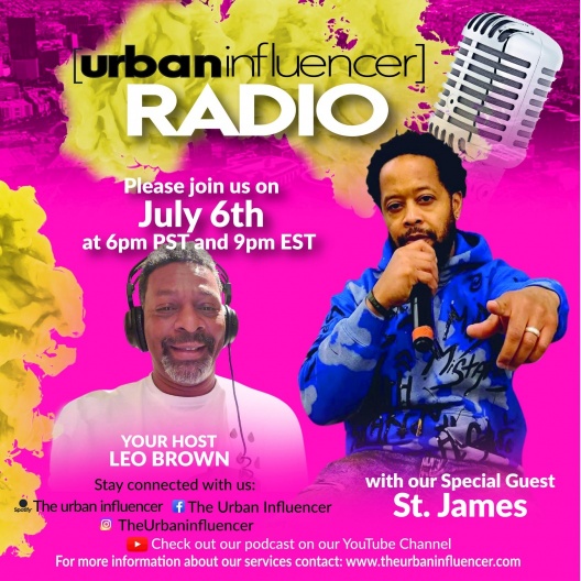 Image: Urban Influencer Radio (Ep. 125) ft. St. James