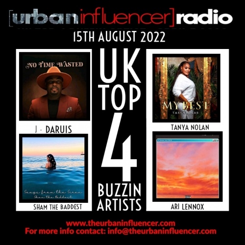 Image: UK TOP 4 BUZZIN ARTIST -AUGUST 19TH 2022