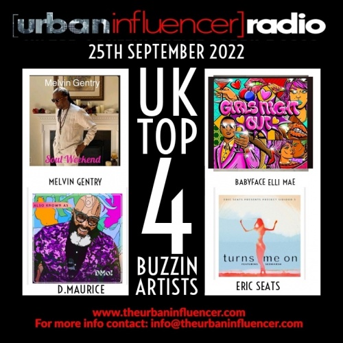 Image: UK TOP 4 BUZZIN ARTIST - SEPT 30TH 2022
