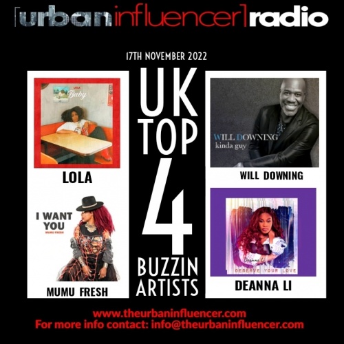 Image: UK TOP 4 BUZZIN ARTIST 
