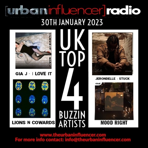 Image: UK TOP 4 BUZZIN ARTIST 