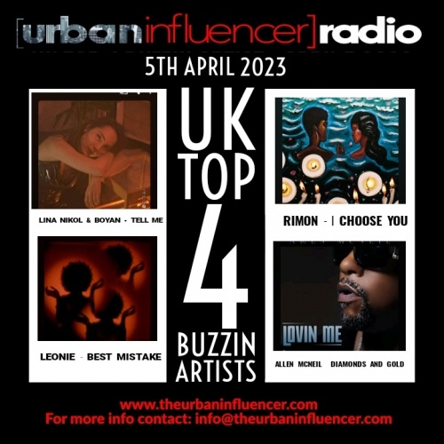 Image: UK TOP 4 BUZZIN ARTIST 