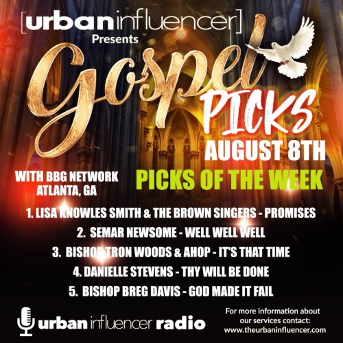 Image: GOSPEL PICKS OF THE WEEK 