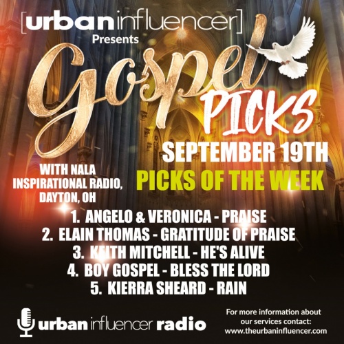 Image: GOSPEL PICKS OF THE WEEK / NINA TAYLOR 