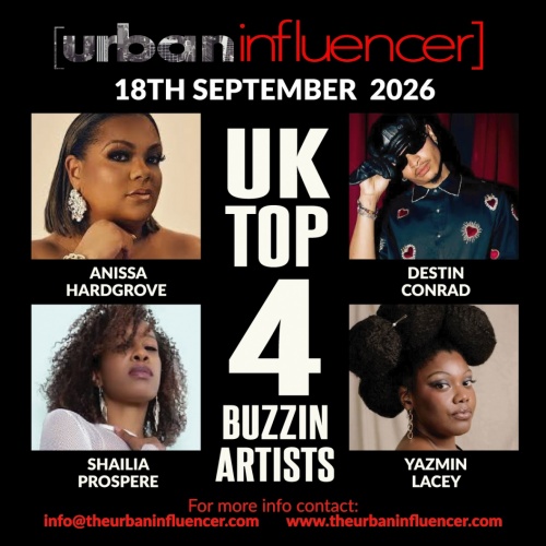 Image: UK TOP 4 BUZZIN ARTIST 
