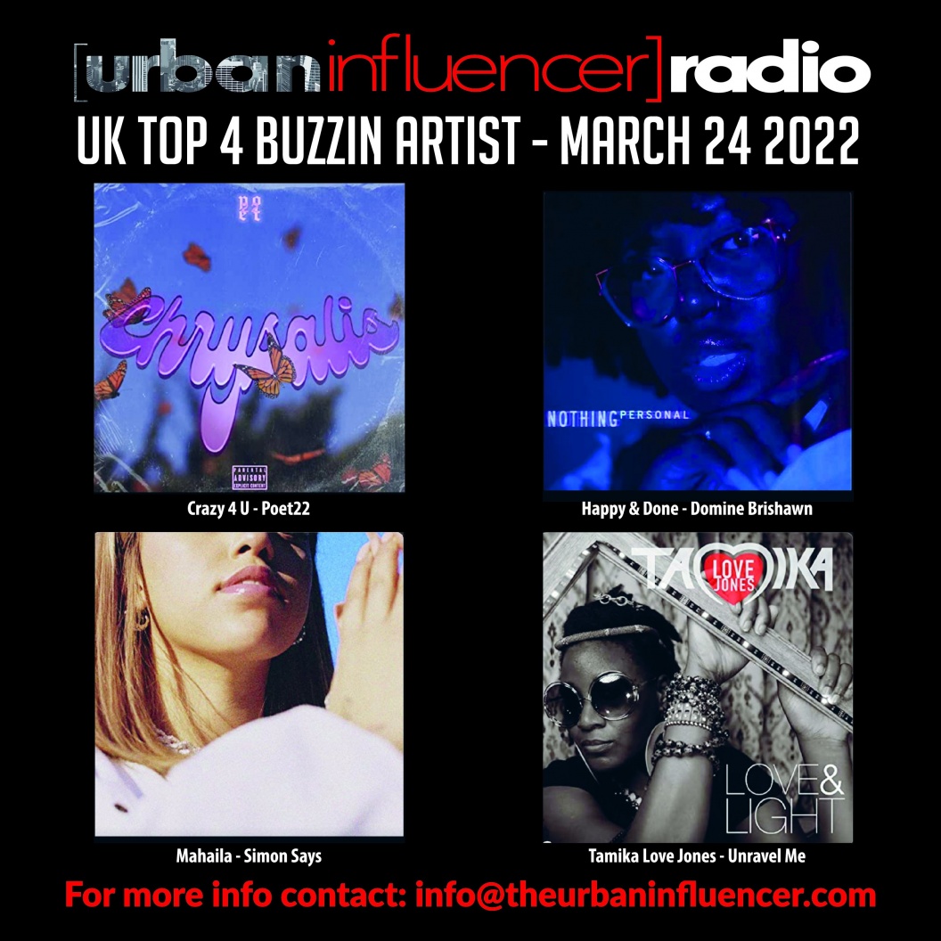 Image: TOP 4 BLAZIN' ARTIST - MARCH 24TH   2022