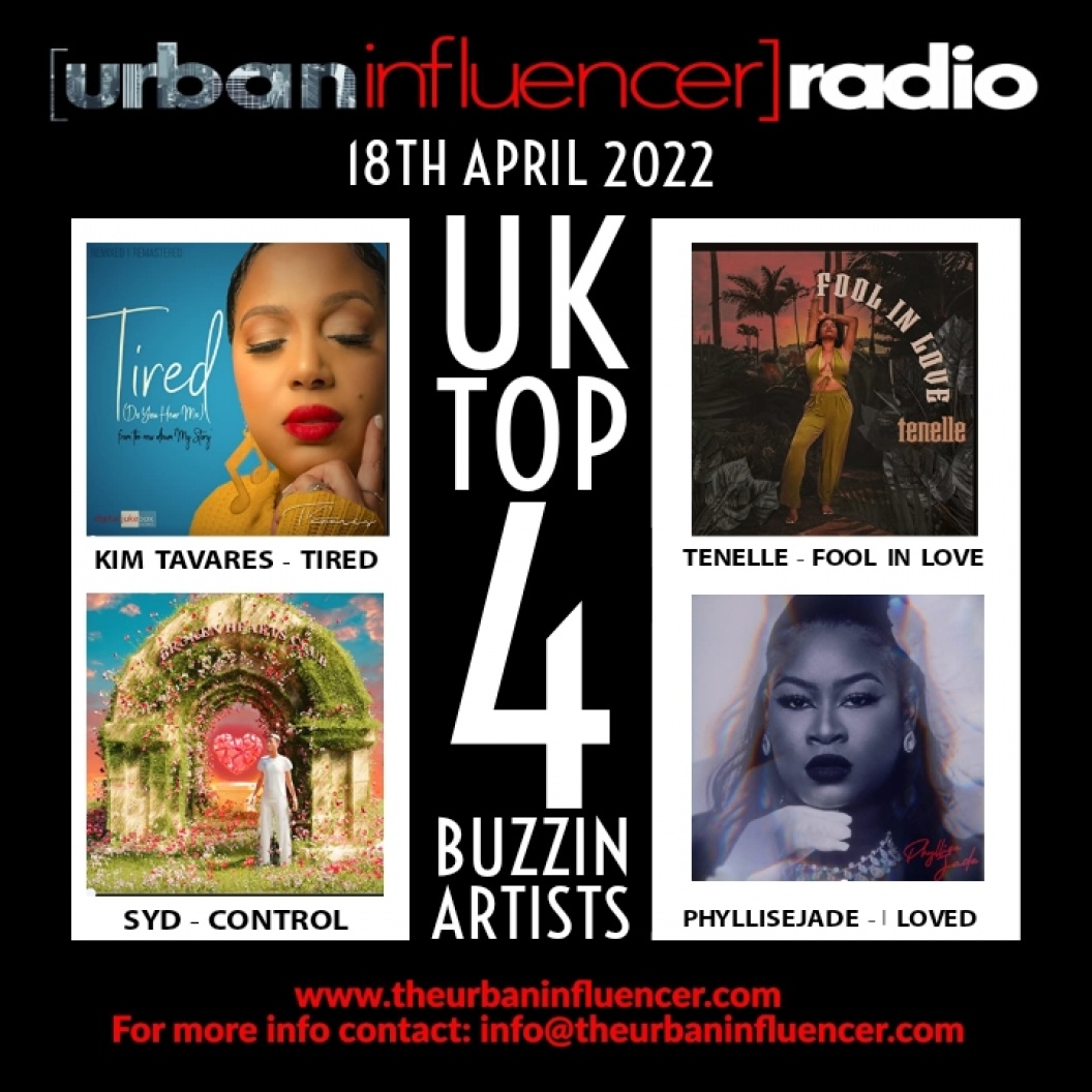 Image: UK TOP 4 BUZZIN ARTIST - APRIL 21ST 2022