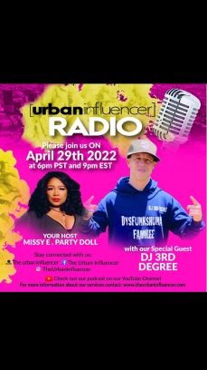 Image: Urban Influencer Radio (Ep. 115) ft. DJ 3rd Degree