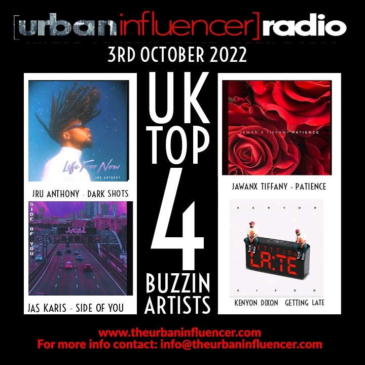 Image: UK TOP 4 BUZZIN ARTIST - OCT 9TH 2022