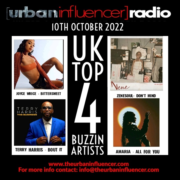 Image: UK TOP 4 BUZZIN ARTIST - OCT 14TH 2022
