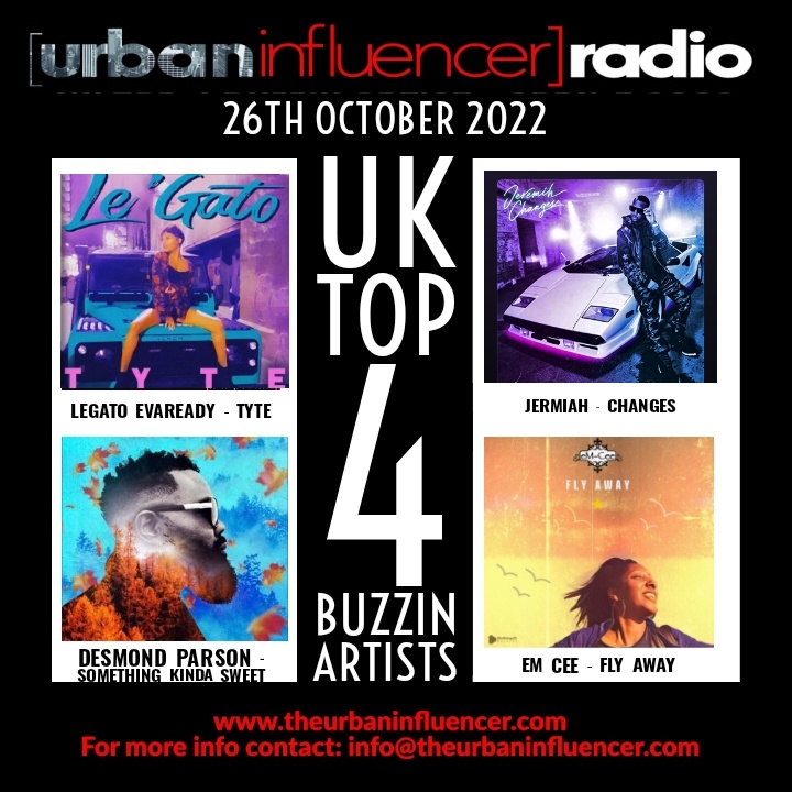 Image: UK TOP 4 BUZZIN ARTISTS