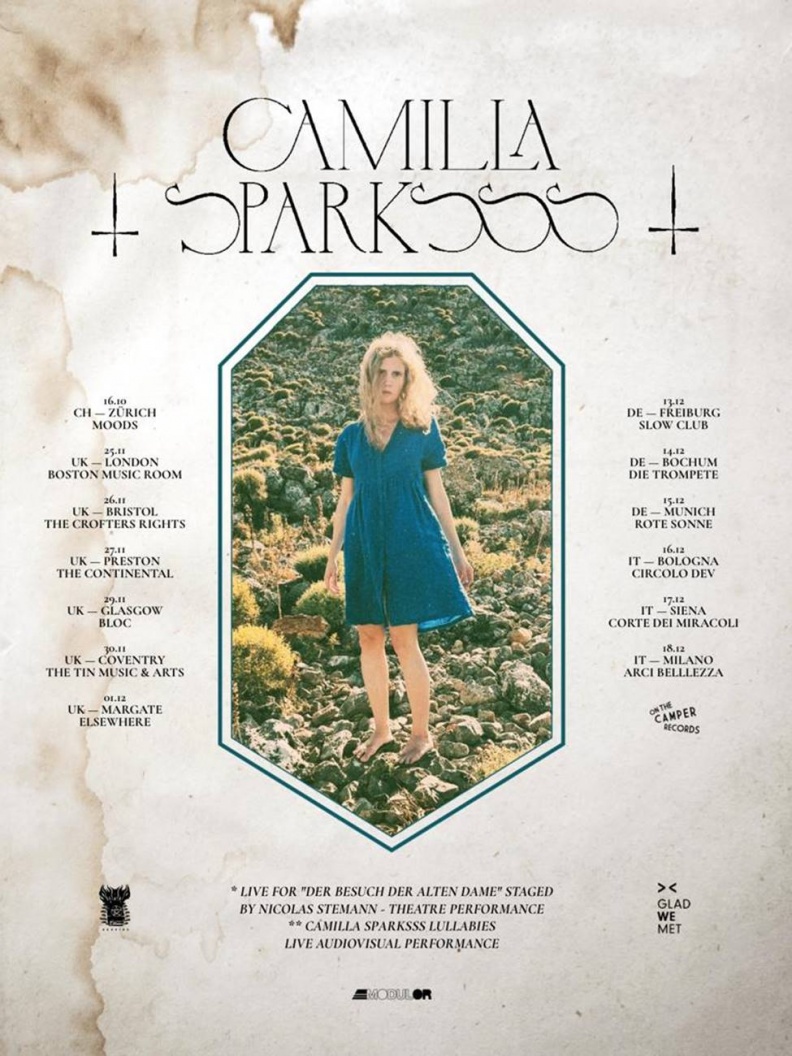 Image: Camilla Sparksss brings her energetic live show to the UK for six special dates this November!