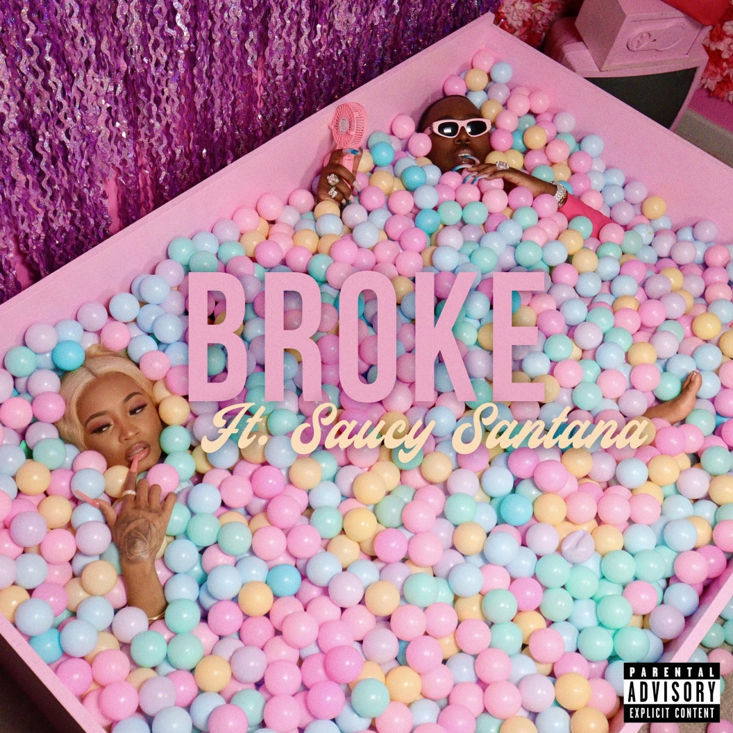 Image: Khadjiah & Saucy Santana Drops "Broke" Music Video