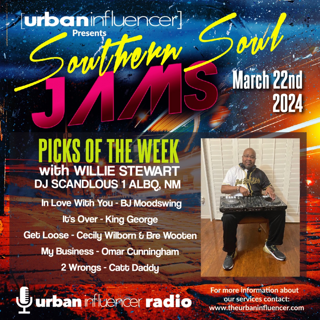 Image: SOUTHERN SOUL JAMS W/ WILLIE STEWART AKA DJ SANDLOUS 1 - ALBQ, NM 