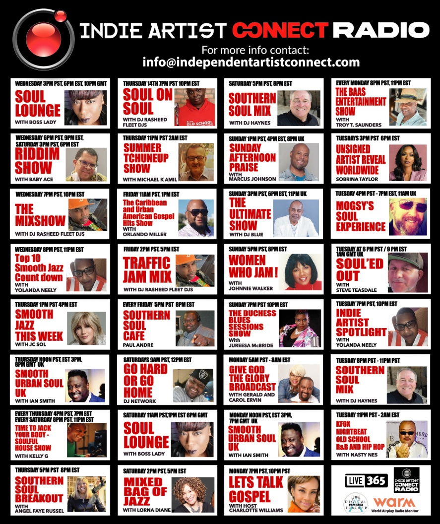 Image: Urban influencer Radio Schedule