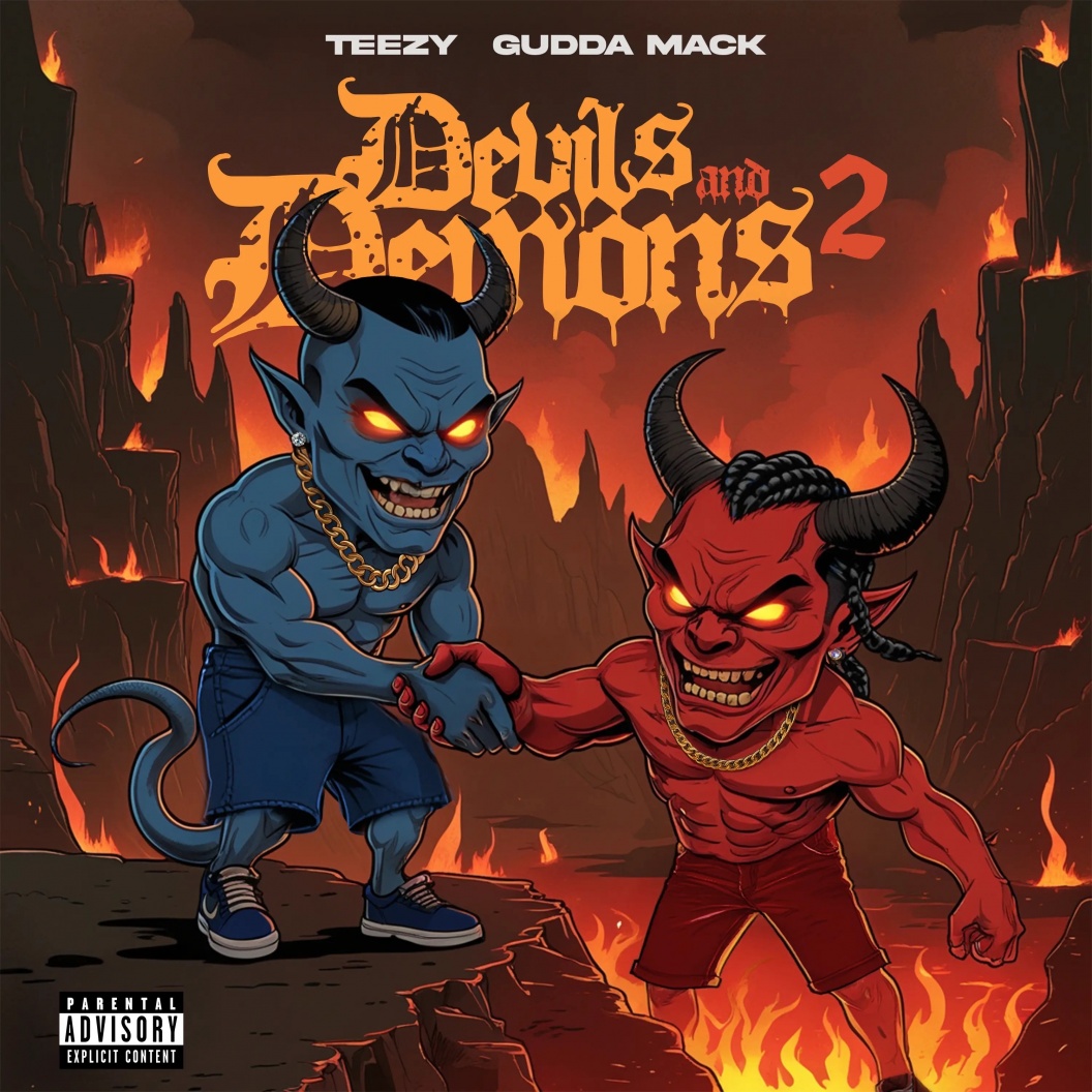 Image: Teeezy Day1k & Gudda Mack Return With A Ferocious Street Sermon 'Devils & Demons 2' 