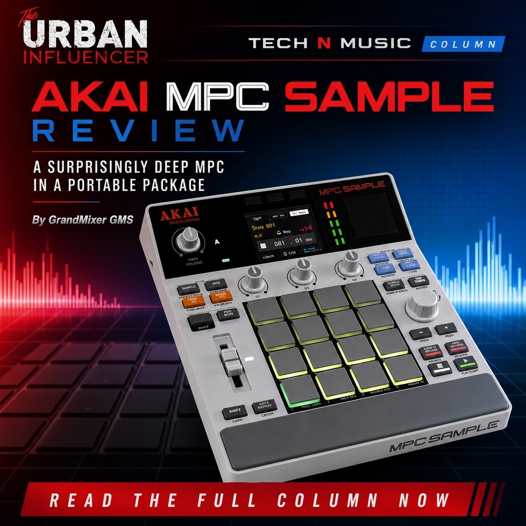Image: Akai MPC Sample Review: A Surprisingly Deep MPC in a Portable Package