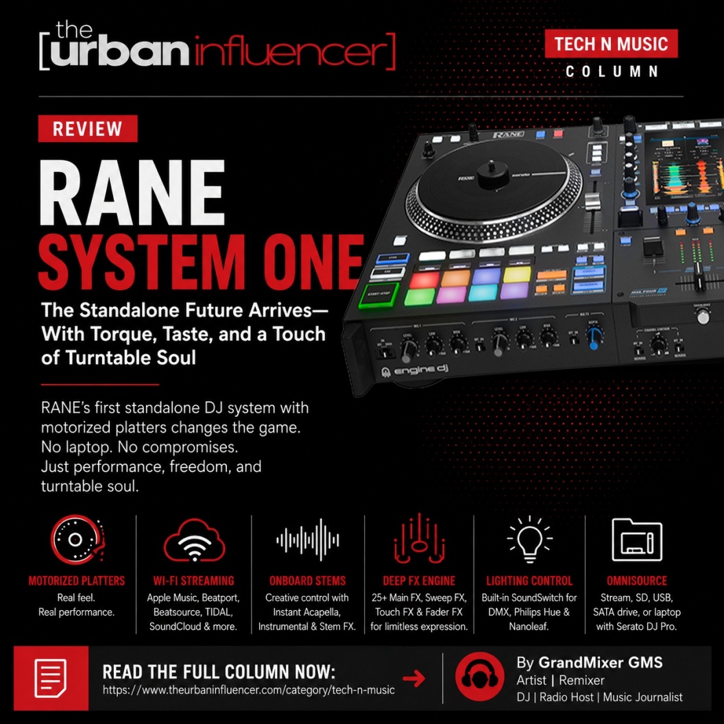 Image: RANE SYSTEM ONE Review: The Standalone Future Arrives—With Torque, Taste, and a Touch of Turntable Soul