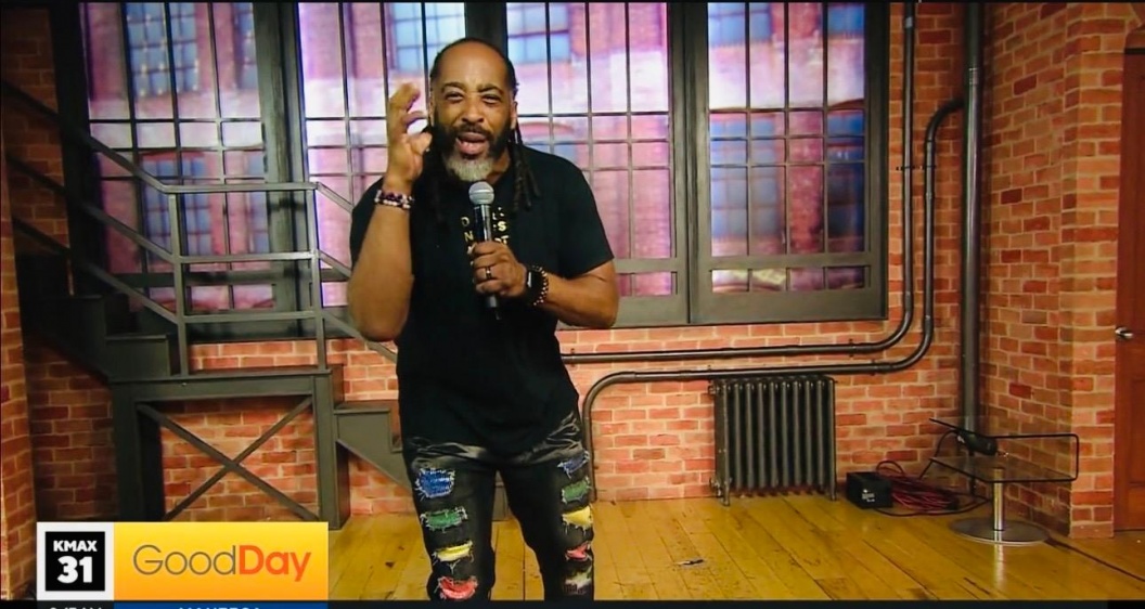 Image: Sekou Andrews Shines on Good Day Sacramento as KOUMAMI Streams Worldwide