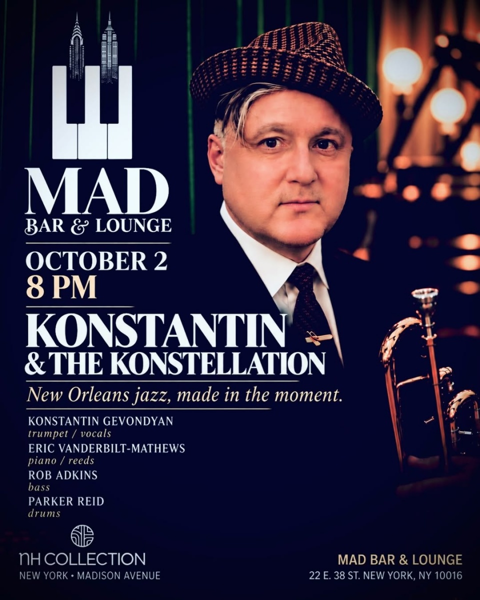 Image: Konstantin & The Konstellation - Fri Oct, 2026 8:00pm