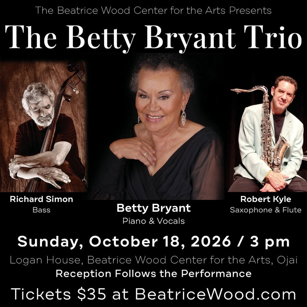 Image: Betty Bryant Trio - Sun Oct, 2026 3:00pm